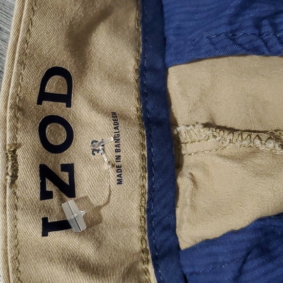 Izod shorts men's size 32 tan lightweight fabric shorts - Picture 4 of 10